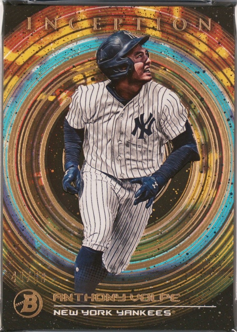 2022 Bowman Inception - Anthony Volpe #69 Gold Foil /50 (RC) for sale ...