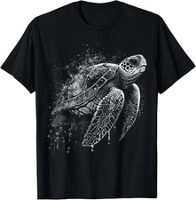 Sea Turtle Beach Lover Ocean Animal Graphic Novelty Unisex T-Shirt