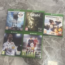 Xbox One 4 Game Bundle - Fallout Overwatch Battlefront Fifa 