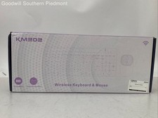 FTGHYUY KM202 Wireless Bluetooth Keyboard and Mouse Combo - Open Box