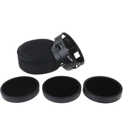 Honeycomb Grid Set Kit ( 10/ 20 / 30 deg ) for Profoto B2 B1 Studio Strobe