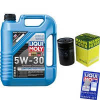 Inspektionspaket 5L Liqui Moly Longtime 5W-30 FüR BMW 3Er Cabriolet E30 320I