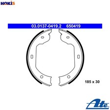 BRAKE SHOE SET PARKING BRAKE 03.0137-0419.2 FOR VW CARAVELLE/KOMBI/Bus/Mk  BMW