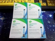 100 ONE TOUCH ULTRA TEST STRIPS, 1 X 100, SHORT EXP 12-31-25, GOOD SEALED BOX
