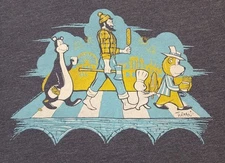 Adam Turman Minnesota Beatles Project Shirt Unisex Size Large MN Abbey Road Gift