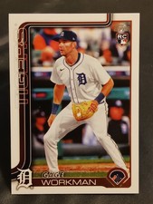 2025 Topps Update Series #US118 Gage Workman (RC) Detroit Tigers 🐯