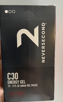 Neversecond C30 Energy Gel, Performance Nutrition and Hydration 12 Packets Berry