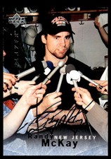 1995-96 Upper Deck Be a Player Autographs Randy McKay Auto New Jersey Devils