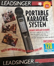 Leadsinger Portable Karaoke System - LA2001, Song Book, Wiring