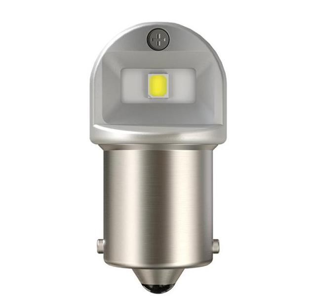 Ampoule Osram 12V 5W BA15S LED blanc froid 6000K à allumage instantané x2