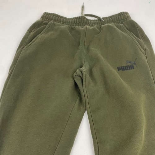 PUMA Olive Green Joggers , Sweatpants Men’s , Size Small - Picture 5 of 6