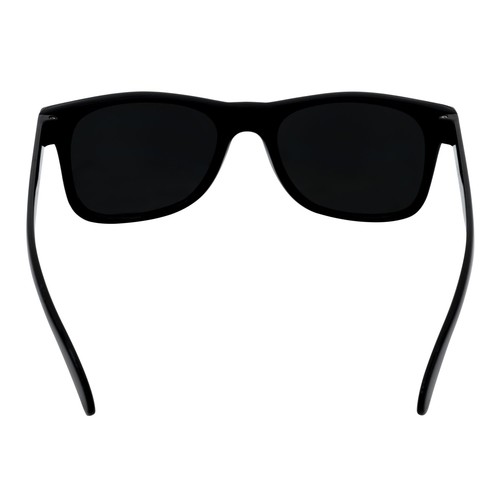 BLACKJACK - Classic Original Retro Horn Rimmed Sunglasses Gloss Black Smoke - Picture 6 of 10