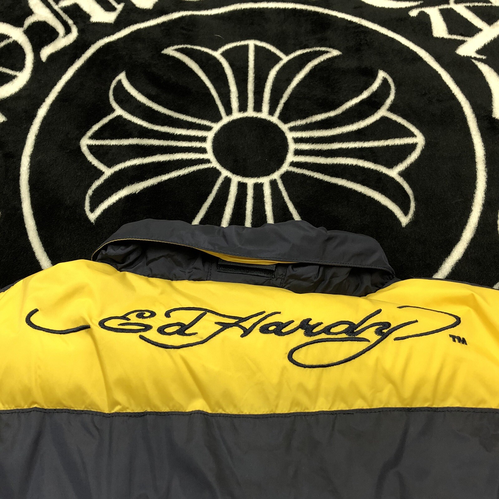 ☣︎ Rare Vintage Ed Hardy Reversible Puffer Jacket  ☣︎ image 6