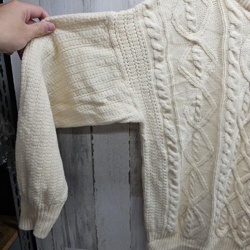 Vintage 1990s Claybrooke Outdoors Knitted Crewneck Sweater Rare - Picture 6 of 11