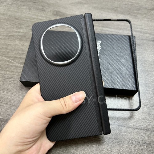 Real Carbon Fiber Case for Oppo Find N5 Magsafe Magnetic Cover with Center Hinge - Picture 10 of 17