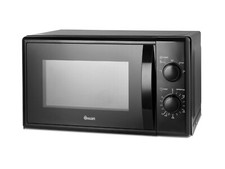 Image of Swan Black Microwave SM4420BLK 700W 20L Manual Microwave New 2 Year Guarantee