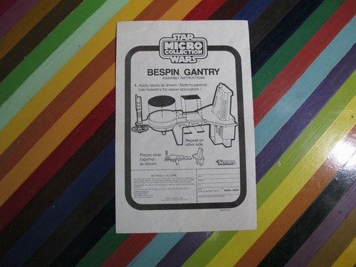 vtg 1980s ESB Star Wars ephemera - toy instruction manuals, stickers, insert - Picture 81 of 199