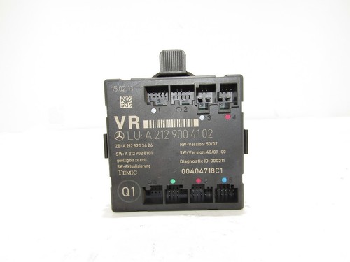 Mercedes Benz E W212 2011 Tür Steuergerät Vorne R. Front R. SIDE DOOR CONTROL