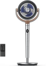 Dreo Standing Fan, 120°+120°Omni-directional Oscillating Fan For Bedroom, 80 ft