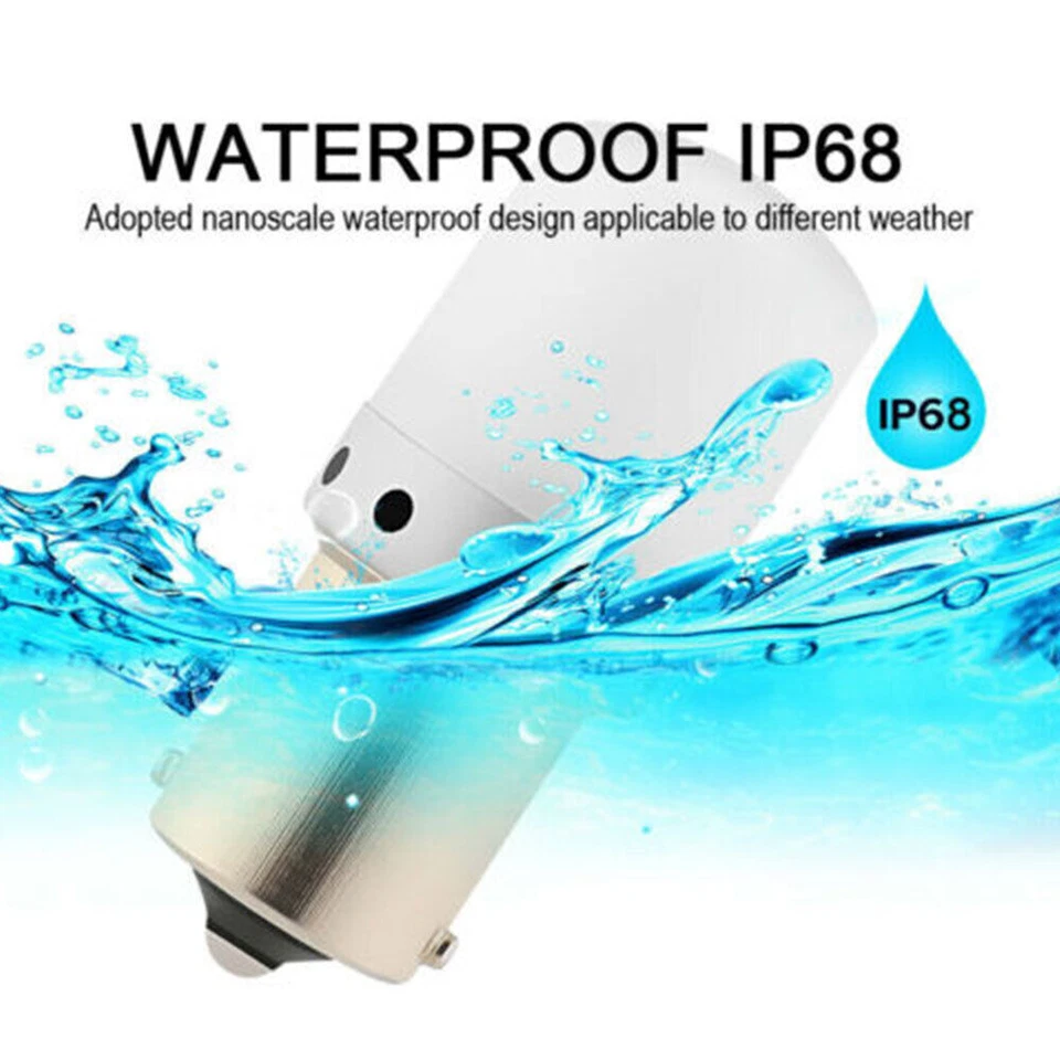 4x SMD 1156 BA15S P 21W LED Auto KFZ Standlicht Rücklicht Lampe Beleuchte 12V DE - Bild 3 von 4