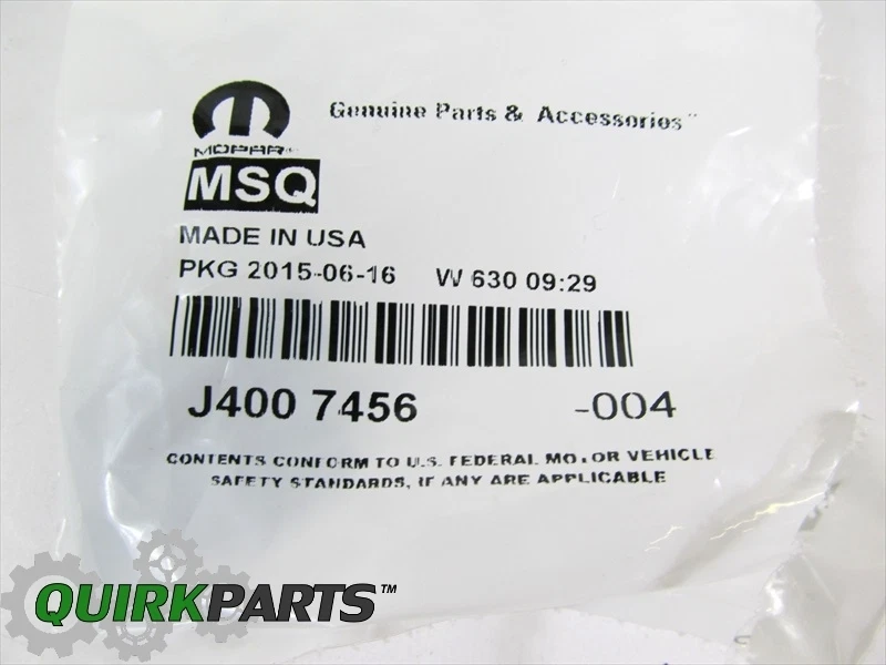 Jeep Wrangler TJ 2004-2006 capó utilería clip de retención Mopar genuino fabricante de equipos originales nuevo Foto 4 de 4
