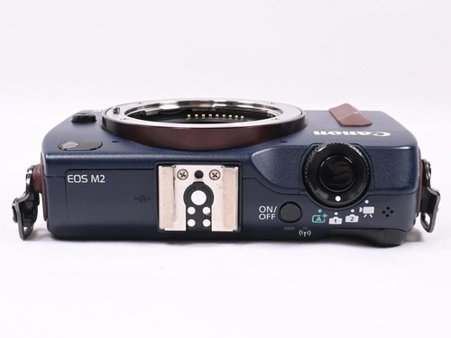 Canon EOS M2 Mirrorless SLR Camera Bay Blue w/Two lenses and Many accessories - Picture 8 of 15