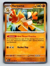 Stage One Hariyama HP 140 Arm Thrust Practice Rocket Slap Ability