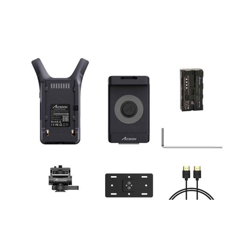 Accsoon CineView Nano 500FT Video Transmitter w/Phone Clamp