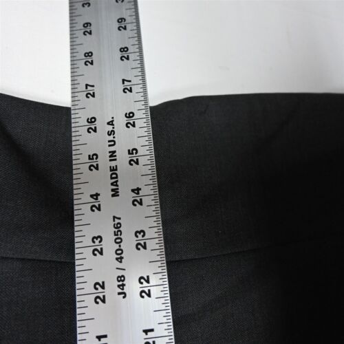 Stafford 52S Gray Silver Button Hopsack Wool Mens Blazer Suit Jacket Sport Coat - Picture 8 of 12