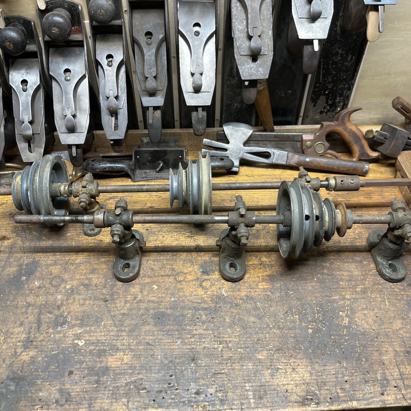 Walker Turner Driver Jackshaft wood lathe assembly eBay