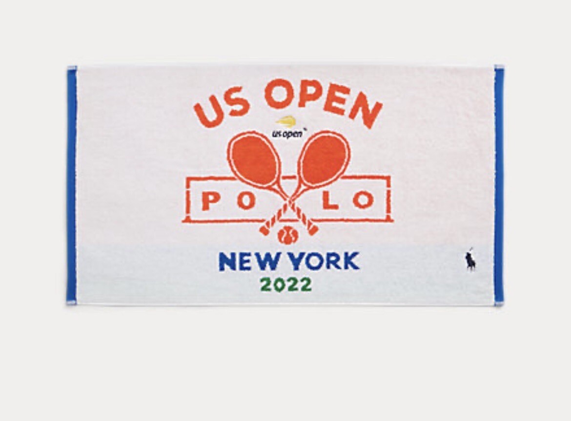 2022 US OPEN TENNIS Official Hand Towel by Polo Ralph Lauren NEW **SOLD  OUT**