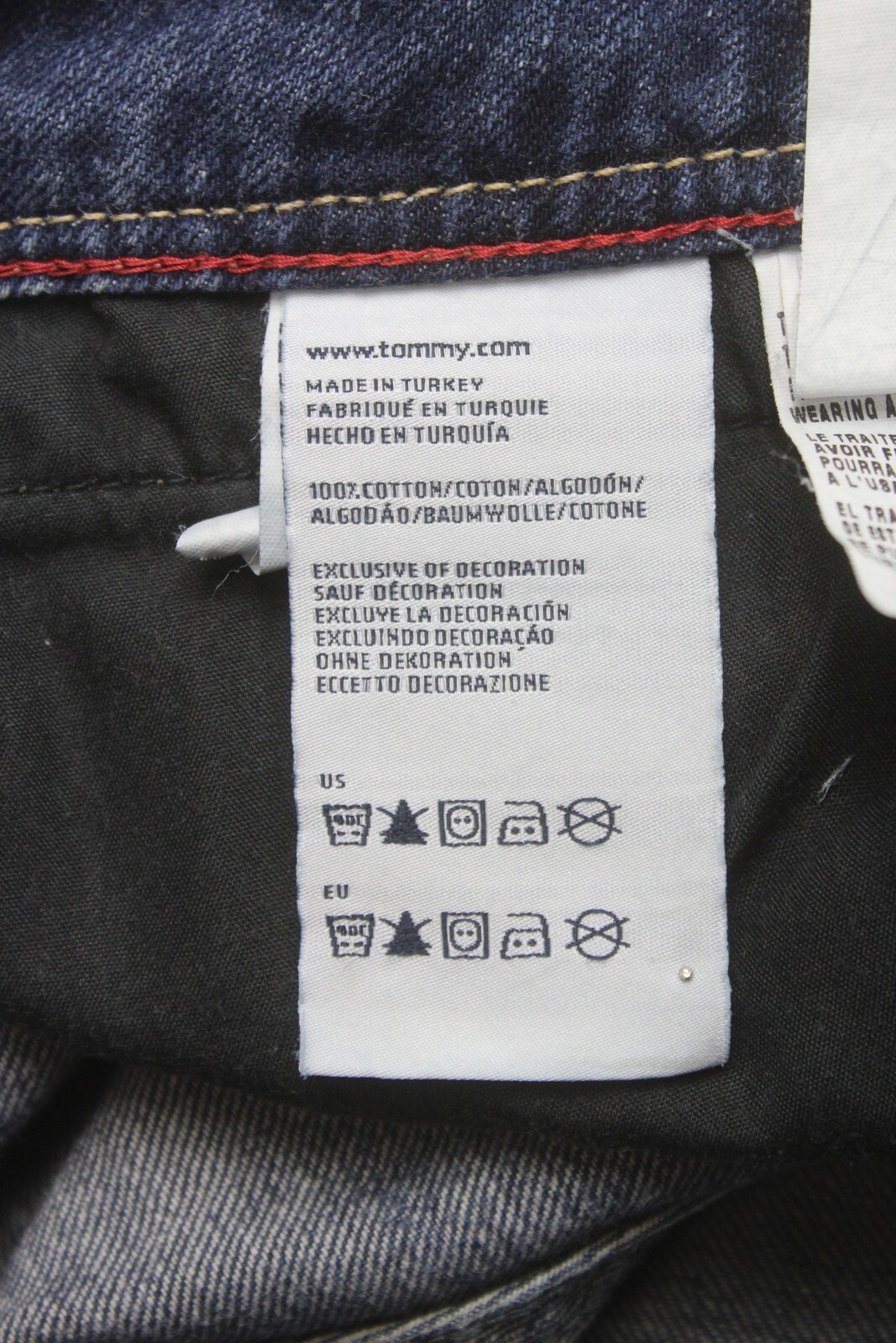 TOMMY HILFIGER Denim Cassandra Comfort Low Waist Straight Jeans Men's W31/L34 thumbnail 11