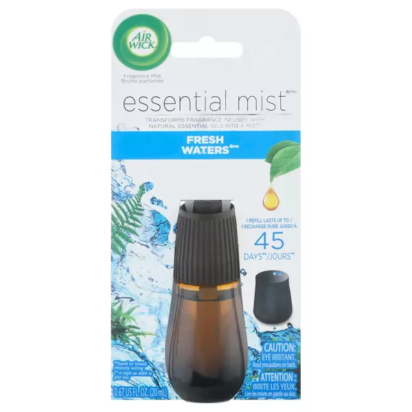 Air Wick Essential Mist Diffuser Refill - FRESH WATERS - 0.67 oz