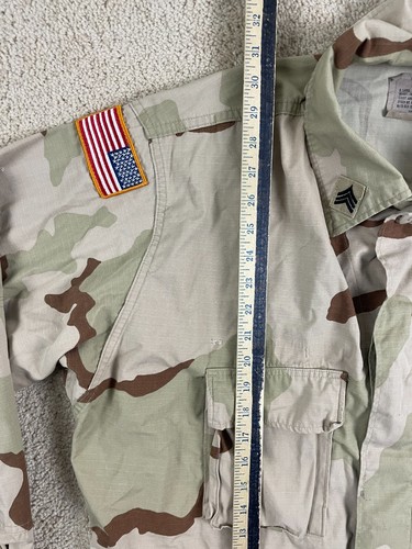 American Apparel Military Jacket Mens XL Button Up Desert Camouflage Multicolor - Picture 8 of 11