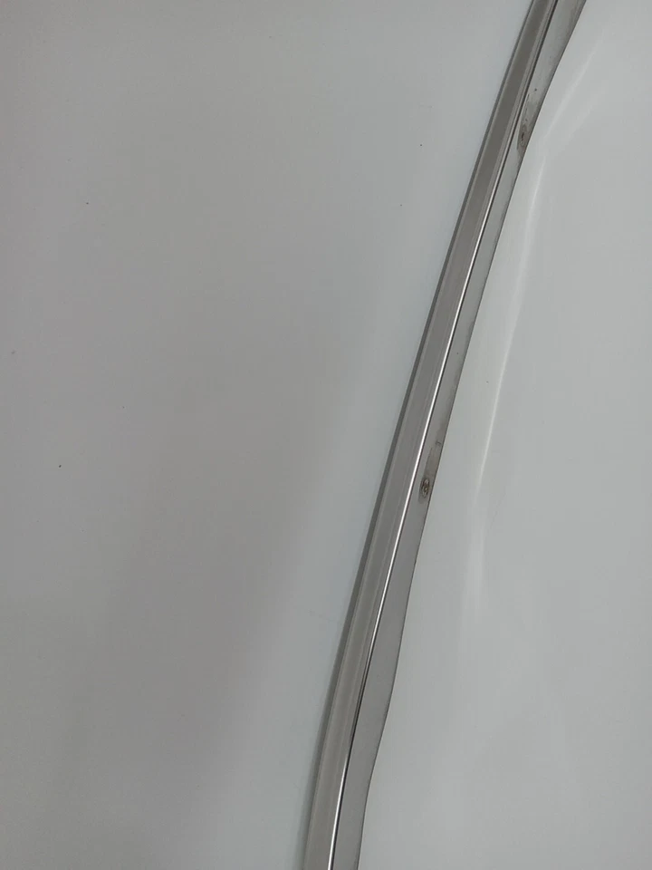 1980-1989 CADILLAC BROUGHAM FLEETWOOD RWD FENDER CHROME TRIM MOLDING Drivers R - Image 4 of 4