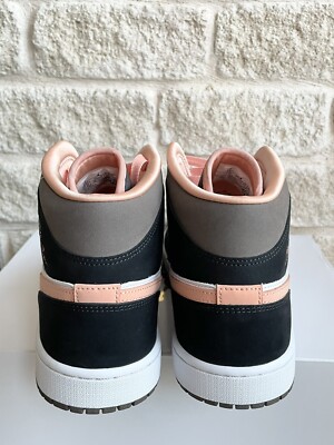 NEW Nike Air Jordan 1 Mid SE Peach Mocha DH0210-100 Womens