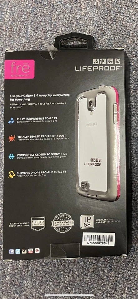 Funda Life Proof FRE para Galaxy S4 - Rosa Foto 2 de 2