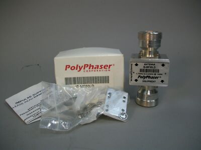 Polyphaser Impulse Suppressor IS-MF50LD 1.7 Ghz to 2.2 Ghz @ 100W -New in Box