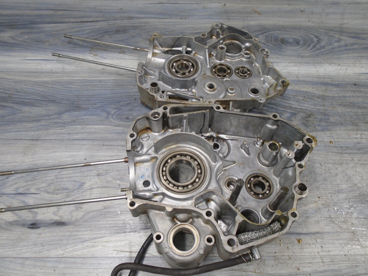 07-18 Suzuki DRZ70 DRZ 70 Motorcycle Bike Engine Crankcase Crank