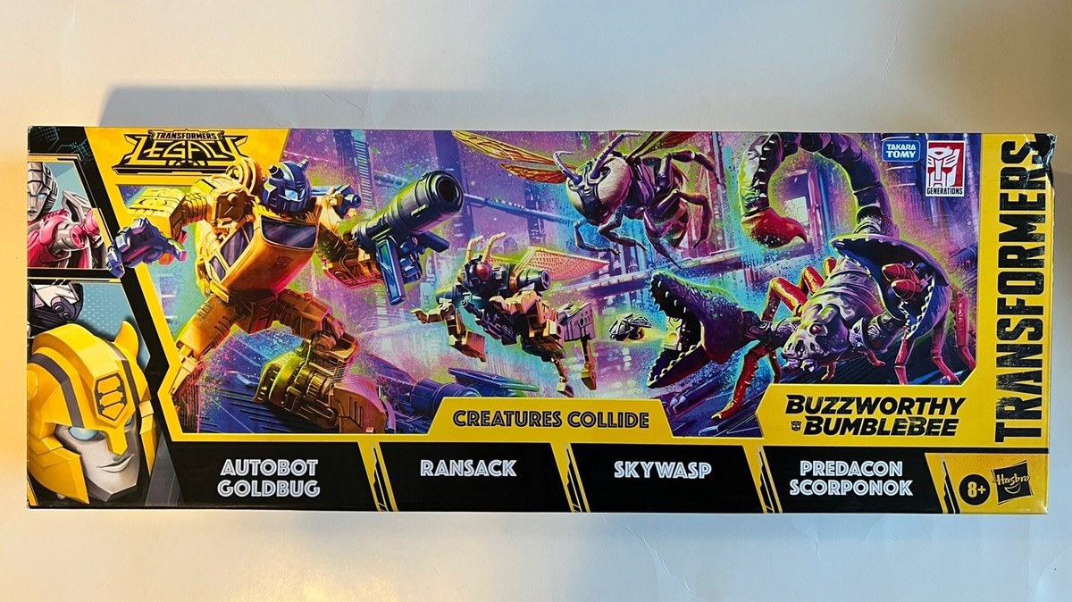 Transformers Legacy Creatures Collide Buzzworthy Bumblebee
