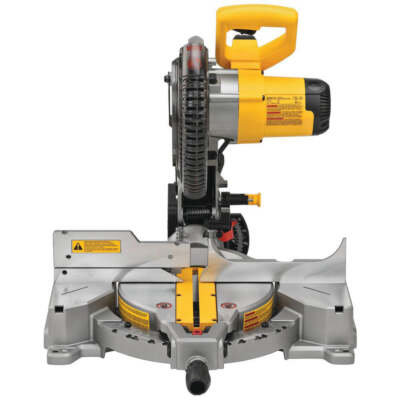 DeWALT DWS713 120V 15 Amp Electric Single-Bevel Compound Miter Saw 