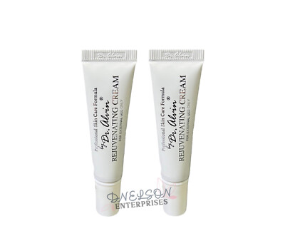 2 Jars Dr Alvin REJUVENATING CREAM Professional Skin Care Formula, 10g Each