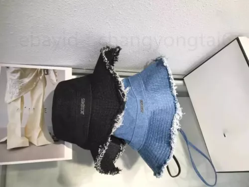 Chapeau de ventes exceptionnelles pêcheur jacquemus denim neuf chapeau soleil fille chapeau chaud