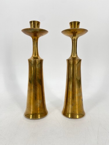 * 2 x KERZENHALTER JENS QUISTGAARD DANSK DESIGN MESSING DENMARK KERZENSTÄNDER - Bild 6 von 15