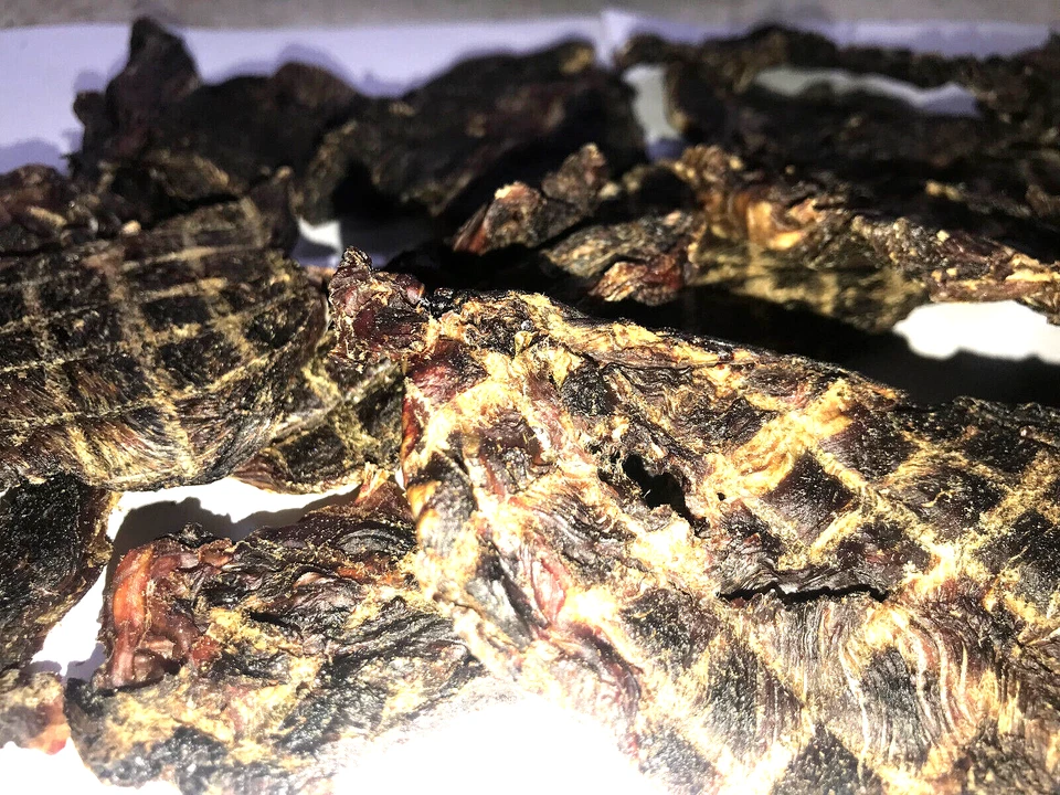 Roo Kangaroo Jerky Crunch Australian Dog Treats Chew Bulk Natural Pet Food Train - image 3 of 4