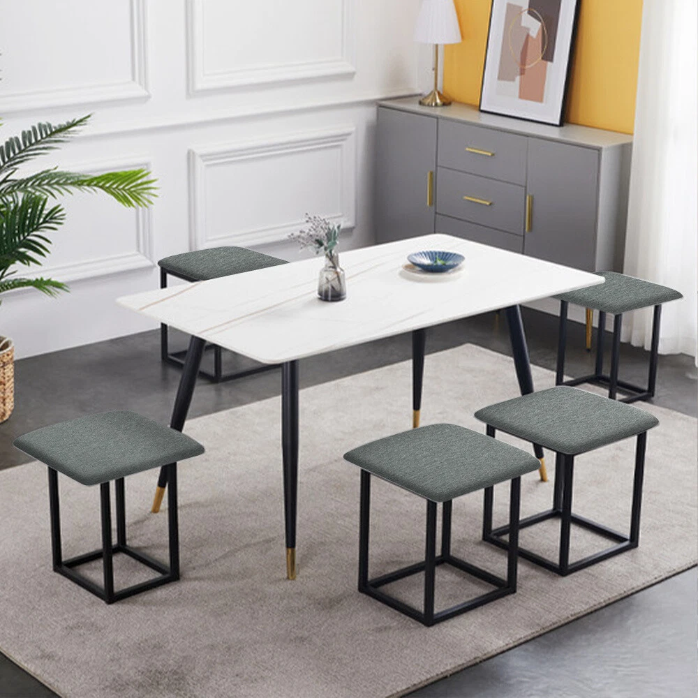 Set of outlet 5 dining chairs