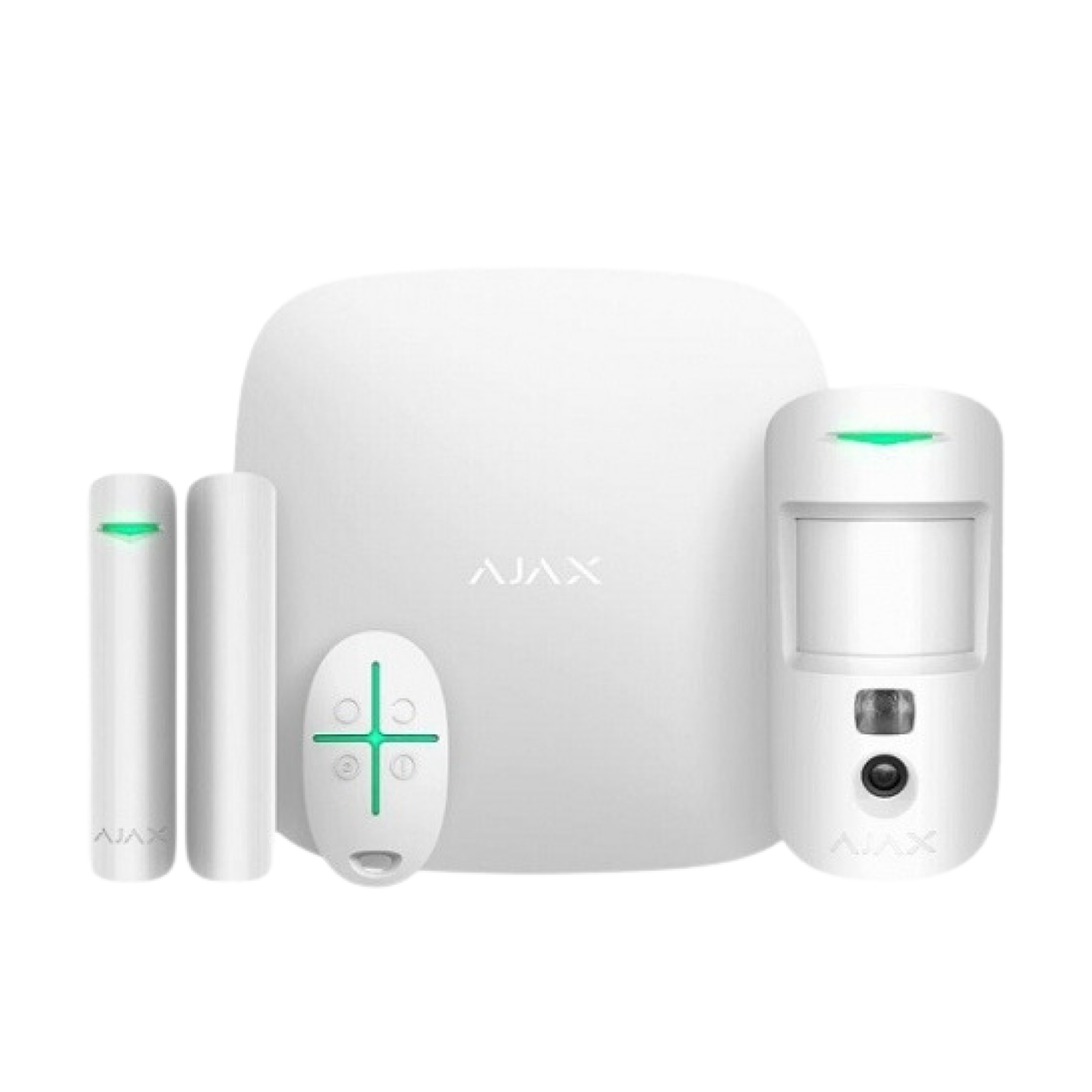 Antifurto StarterKit allarme Cam Plus AJAX con video-verifica sensori contatto