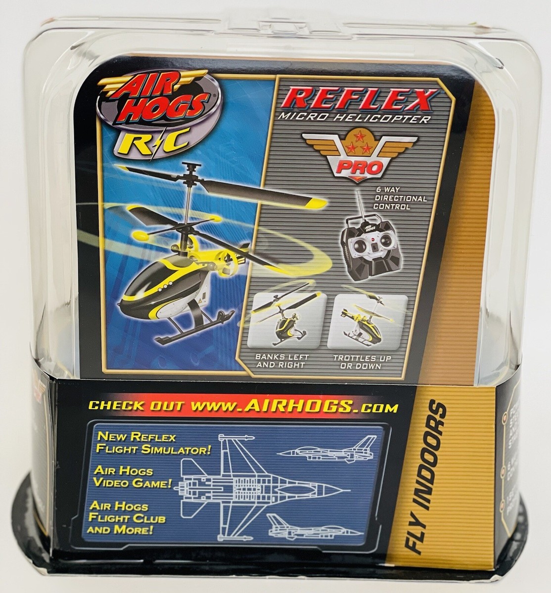 Air Hogs Reflex Micro R/C Helicopter 44207 New Sealed | eBay