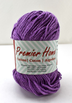 Premier Home Cotton/Polyester Blend Yarn - 1 Skein Color Passionfruit #38-17