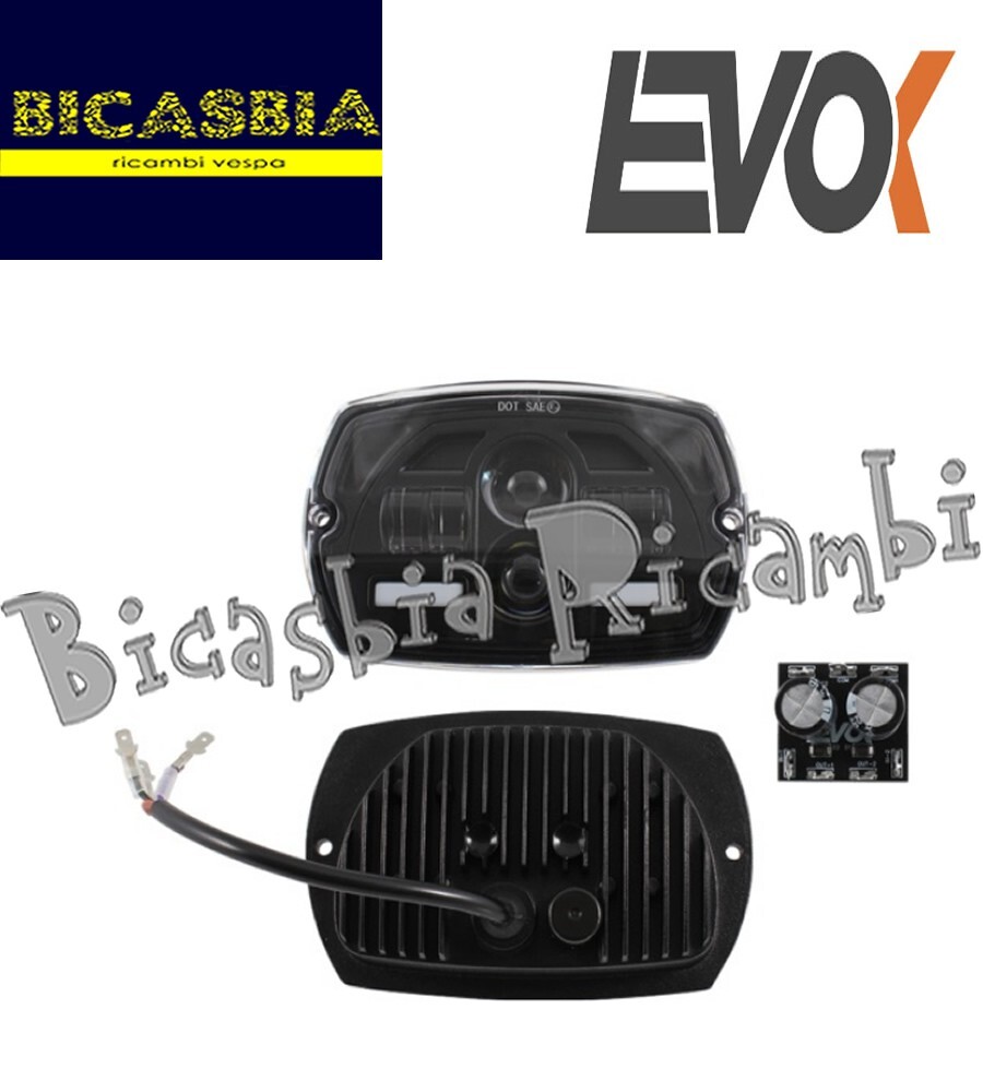 Fanale Anteriore Impianto Led Vespa 50 Special KIT FULL LED FARO